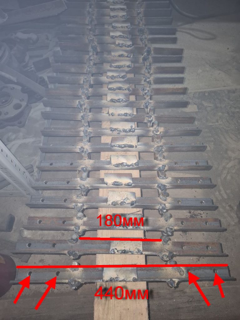 Очень много траков на мой вездеход